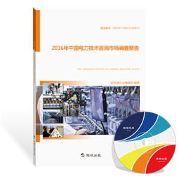 2016年中國電力技術咨詢市場調查報告